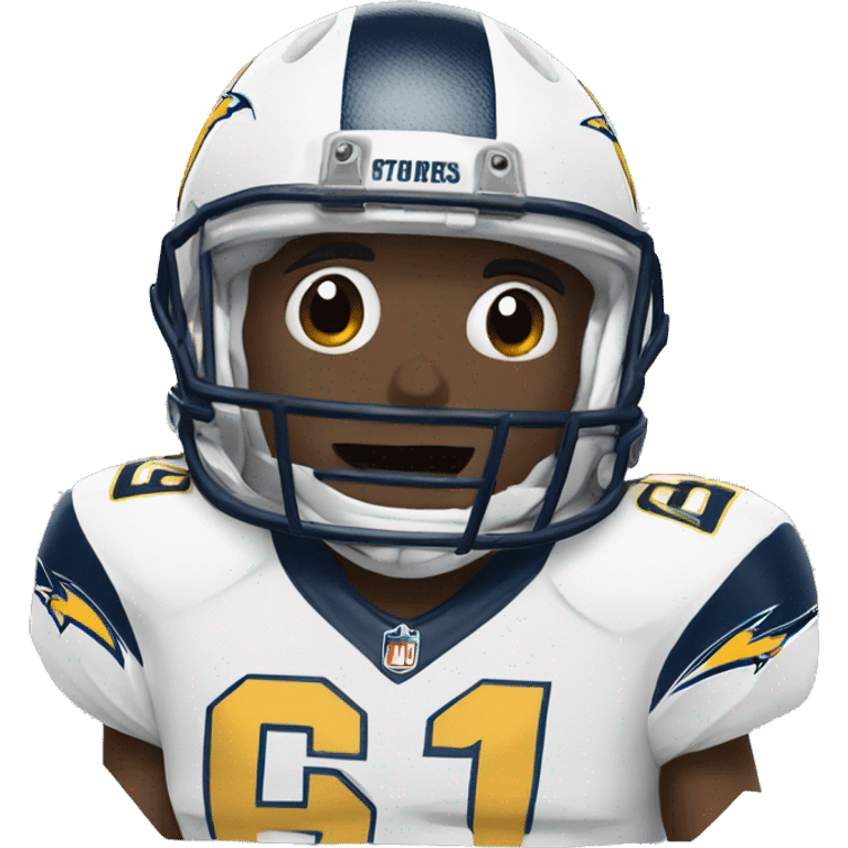 Chargers football emoji