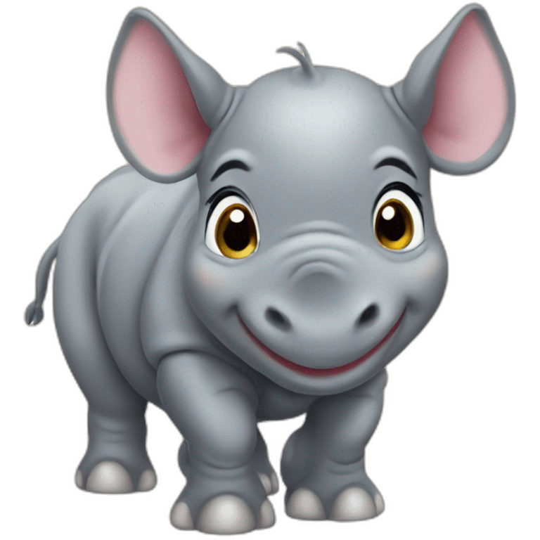 Baby Rhinoceros emoji