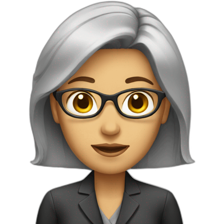 Female journalist emoji