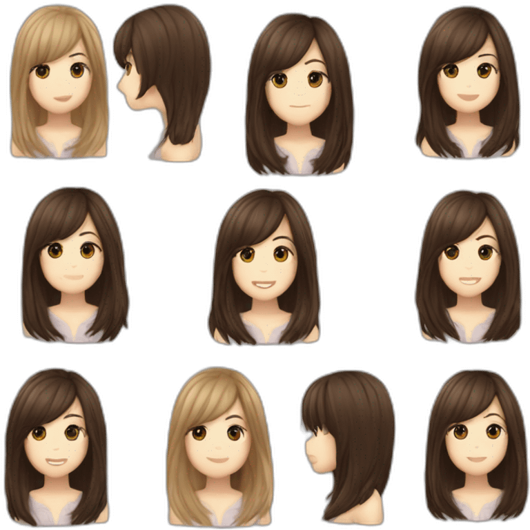 Carly Rae jepsen long hair emoji