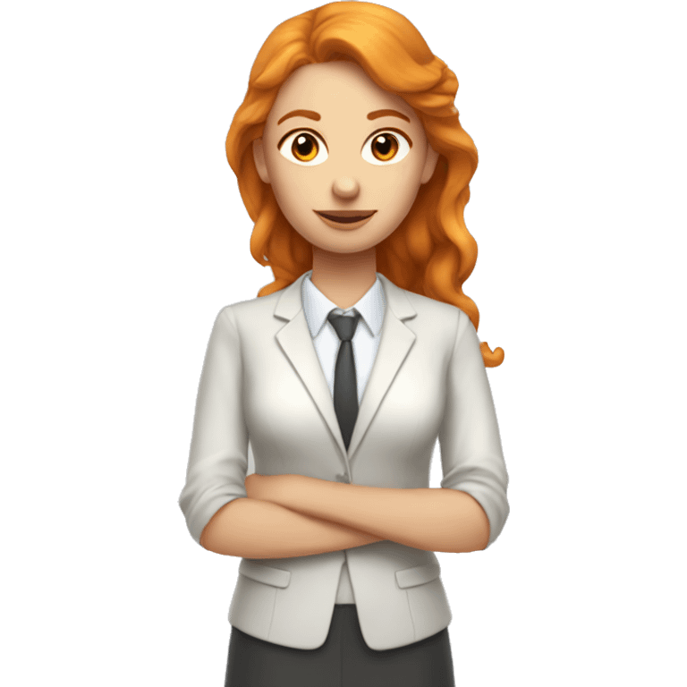 pretty angelic ginger teacher clean girl emoji