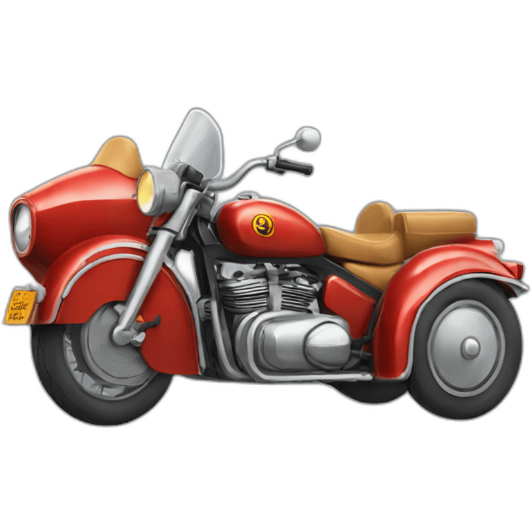 motorcycle sidecar emoji