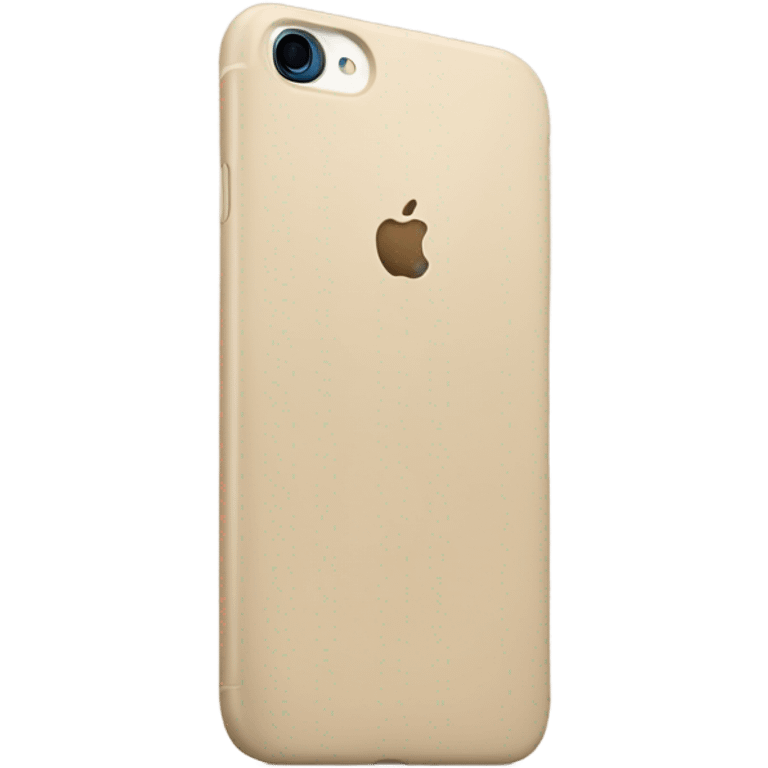 Beige iPhone emoji