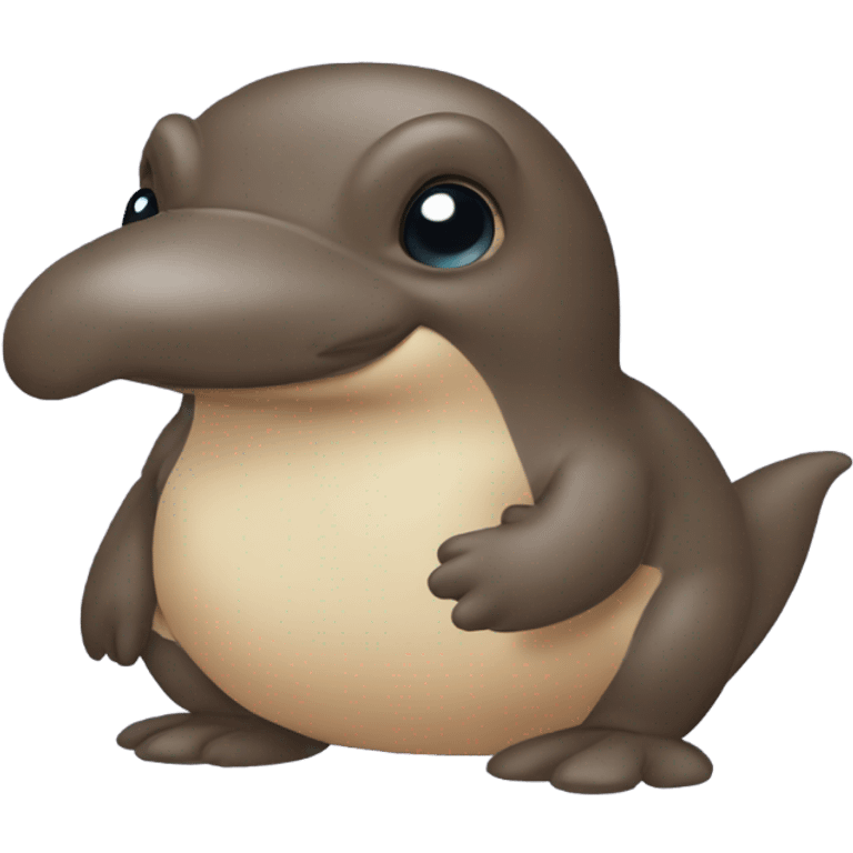 Cute platypus  emoji