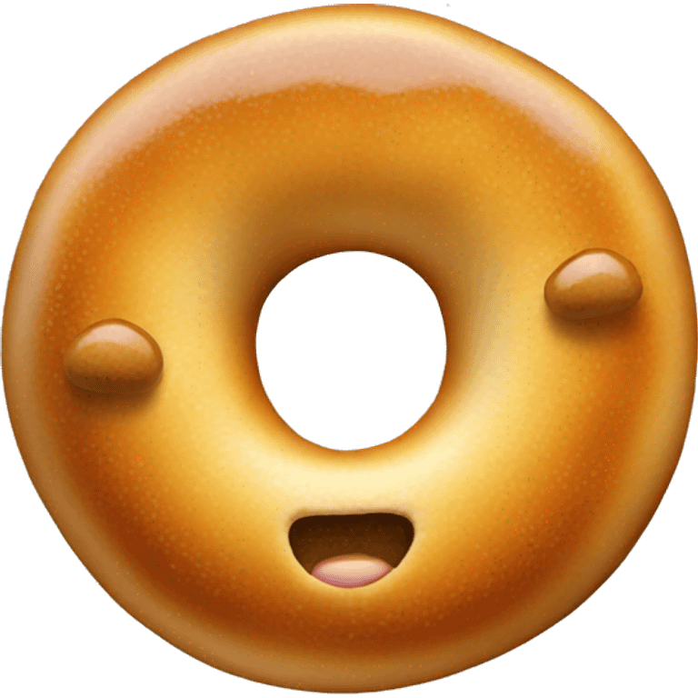 Honey bagel emoji