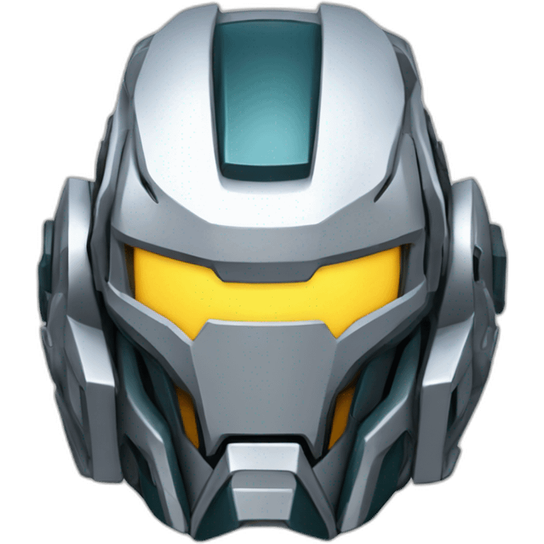 mecha storm helmet emoji