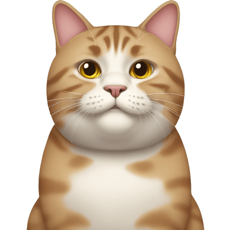 obese cat emoji