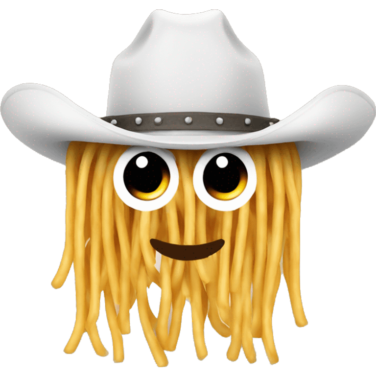  spaghetti in a cowboy hat emoji