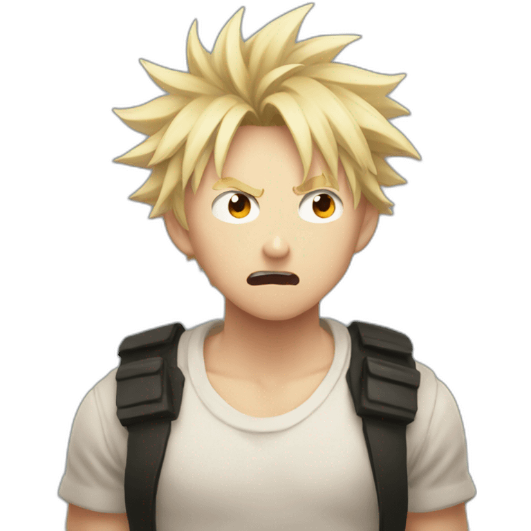 bakugo angry emoji