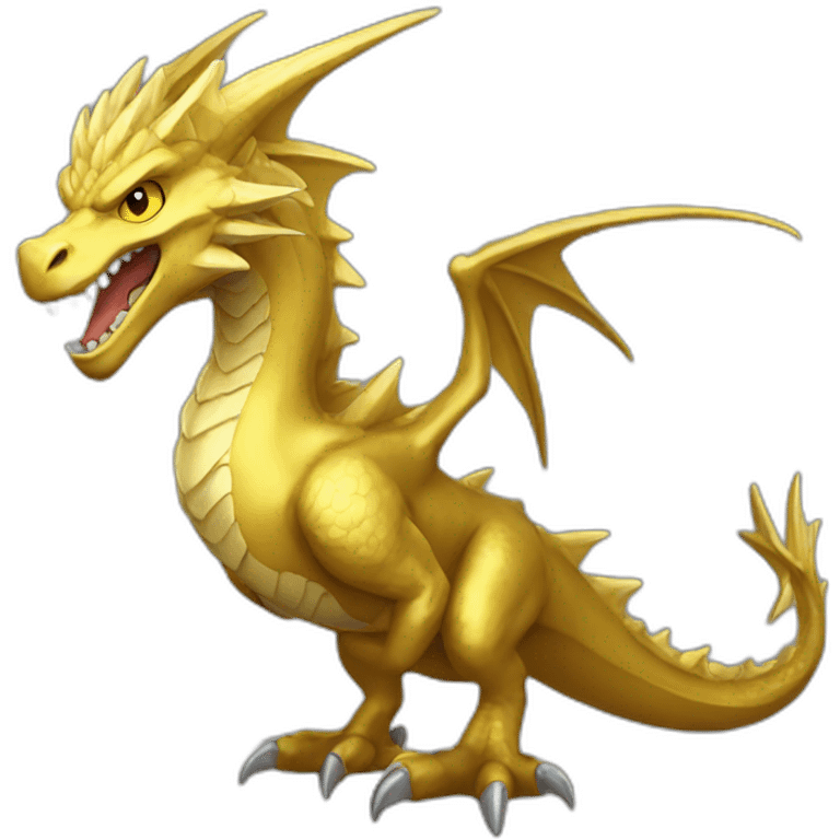 Gold wyvern emoji