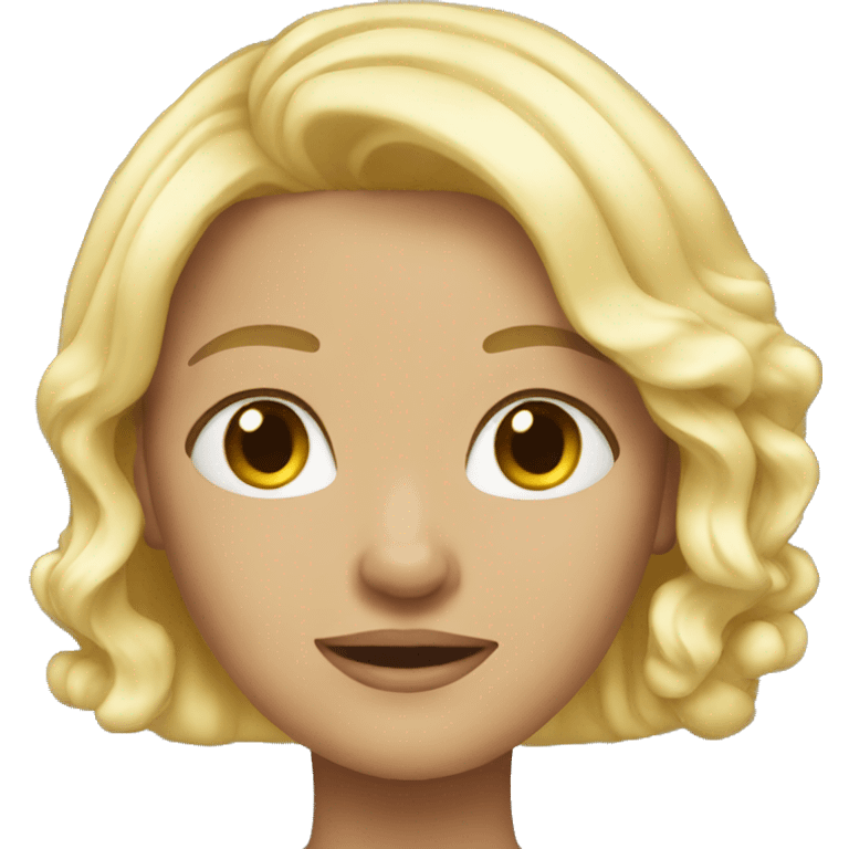 blonde  emoji