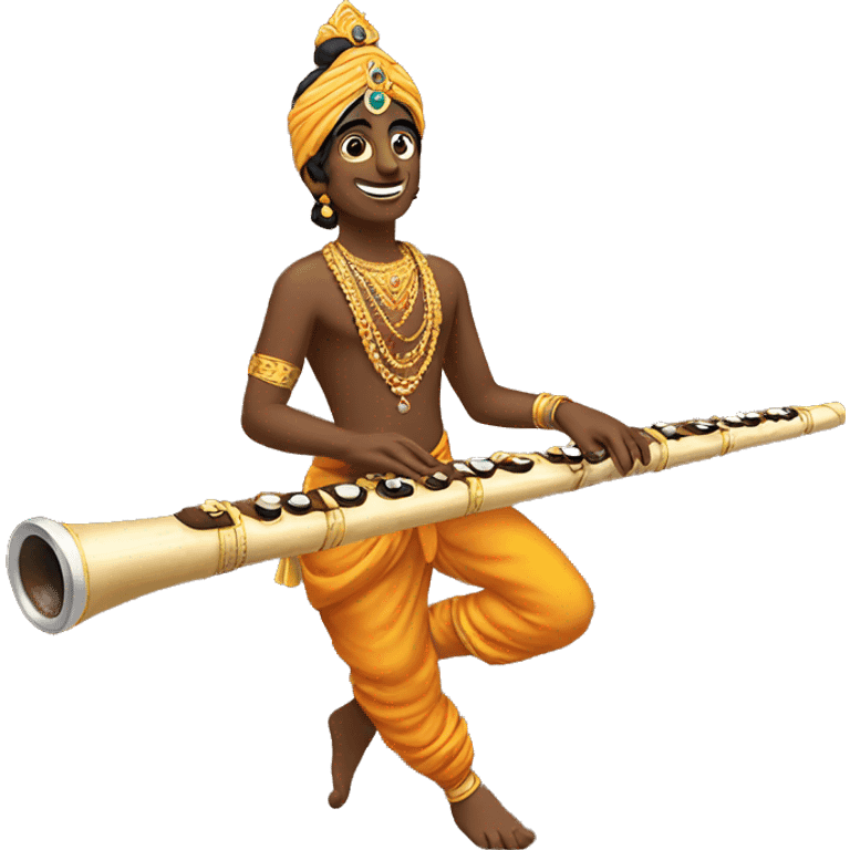  Krishna flute  emoji