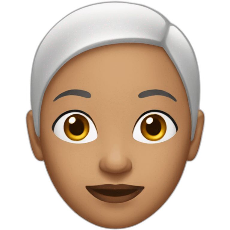 bald woman  emoji