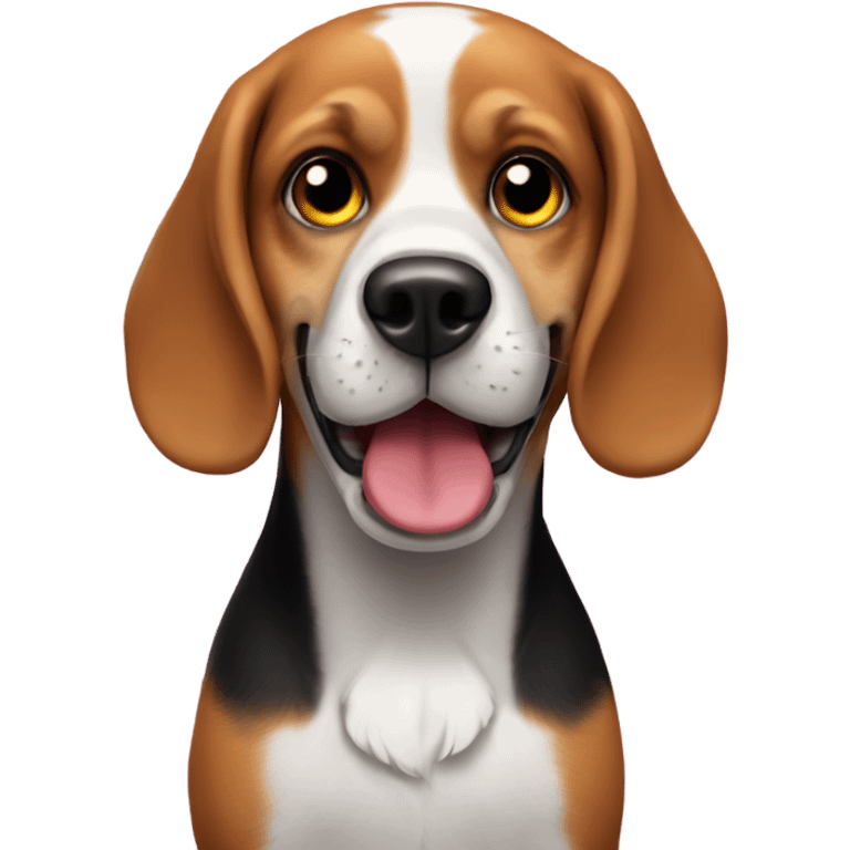 Beagle zombie happy birthday emoji