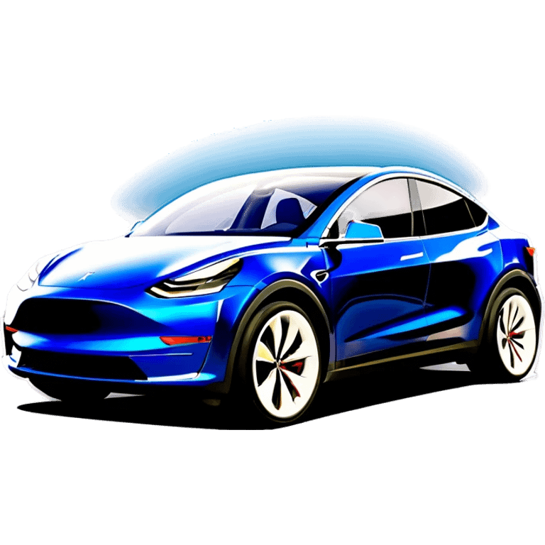 Tesla Model Y emoji