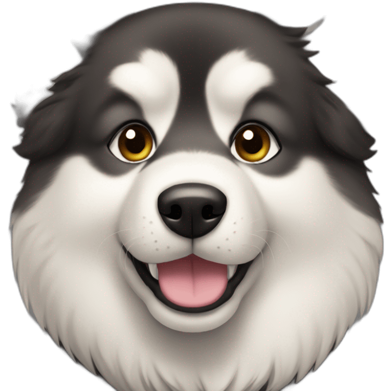 puppy malamute emoji