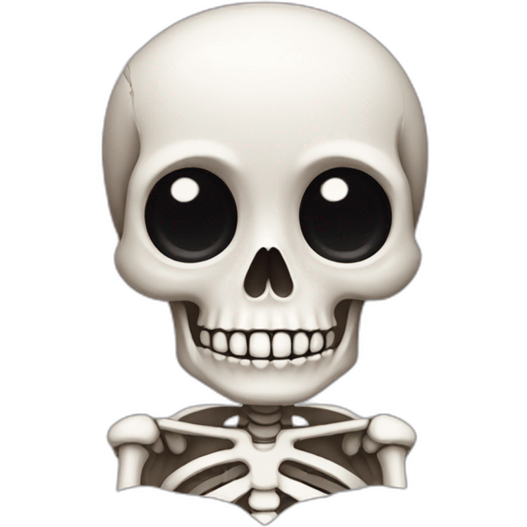 cute skeleton emoji