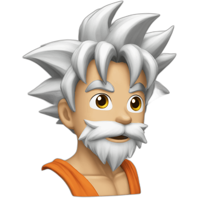 does goku clean nuts? emoji