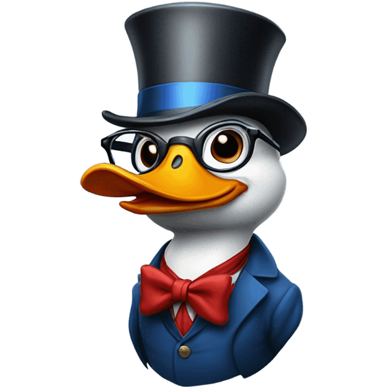 Scrooge McDuck emoji