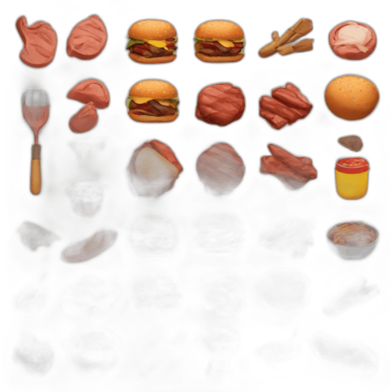 Barbecue emoji