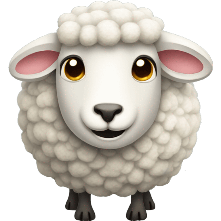 Cartoon Sheep  emoji