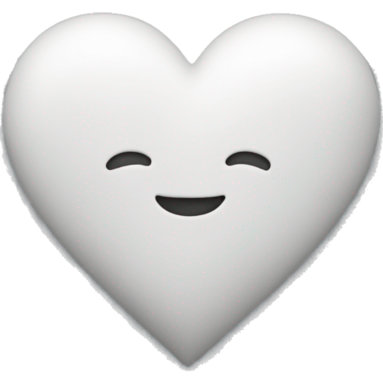 white heart emoji