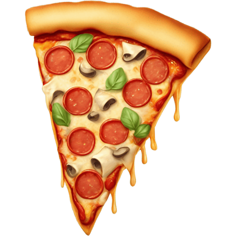 Pizza doodle emoji