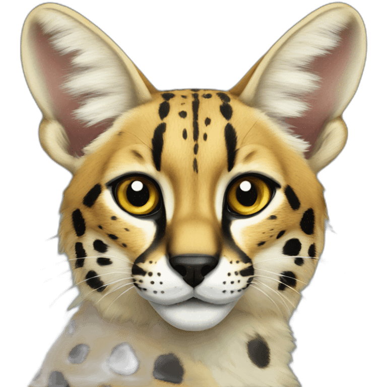 Serval emoji