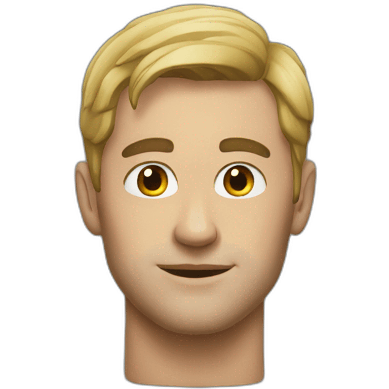 a man study emoji