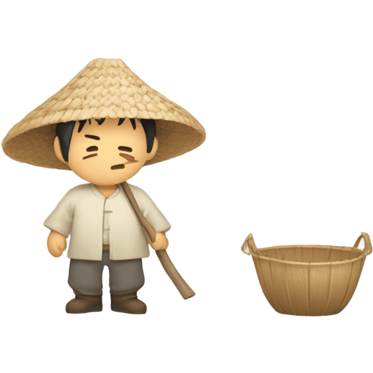 Chinese peasant emoji