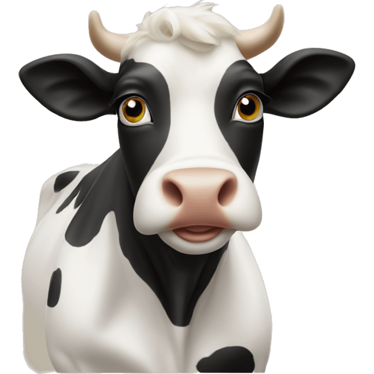 Chick-fil-a cow emoji