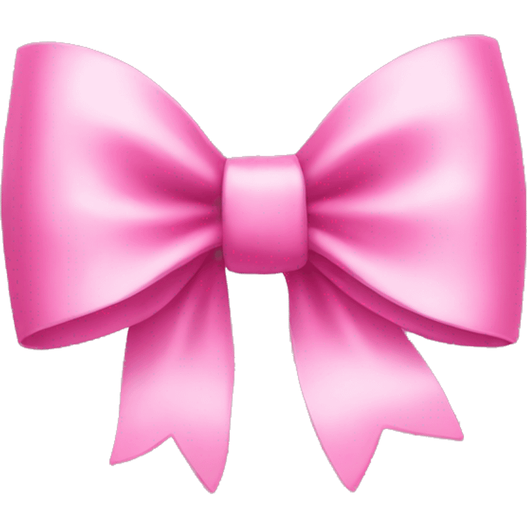 pink bow  emoji