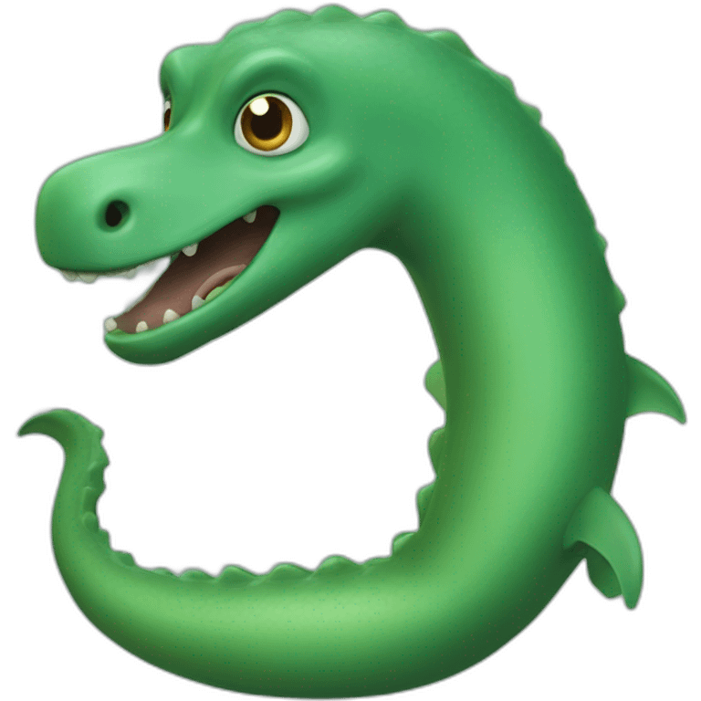 Loch Ness monster emoji