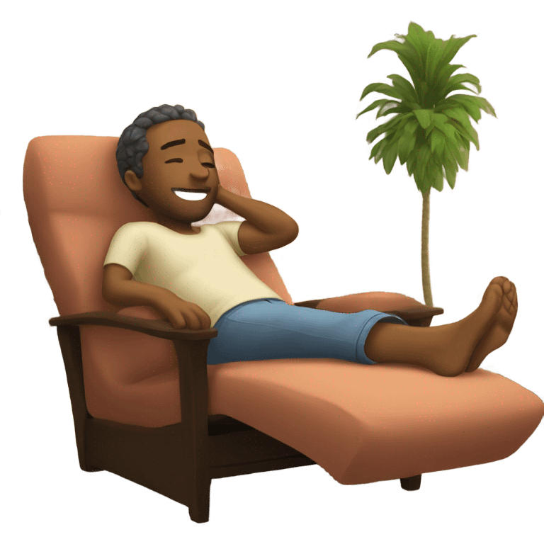 Relaxing emoji