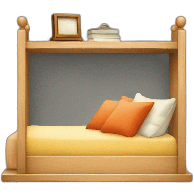 bed shelf emoji