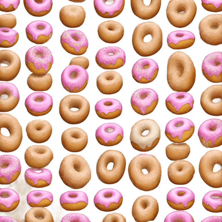 vanilla donuts emoji