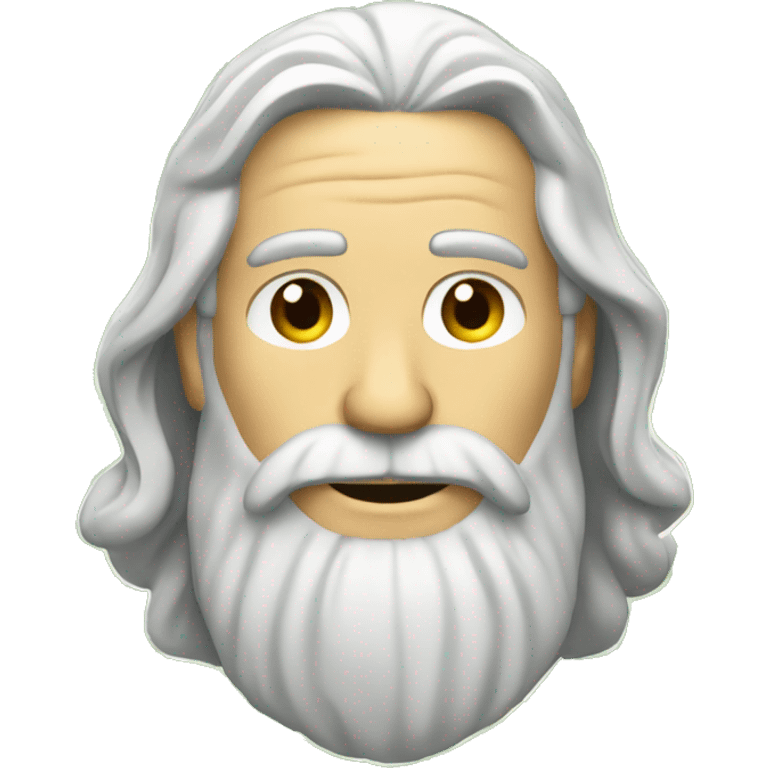 cannabis farmer with long white beard and grey hair emoji