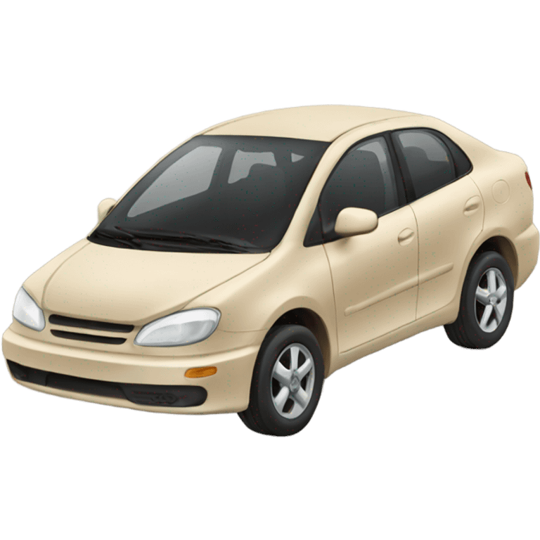 Beige car emoji