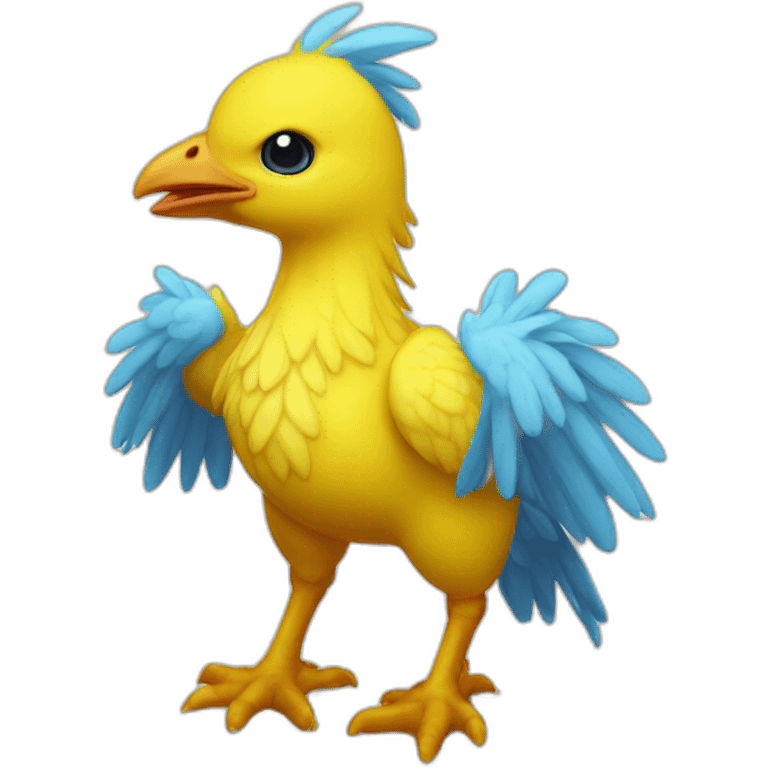 Baby chocobo emoji