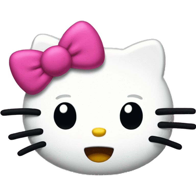 Mad hello kitty  emoji