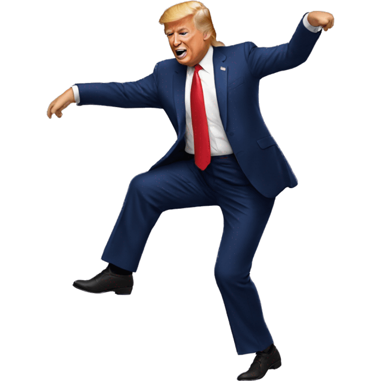 Trump dancing emoji