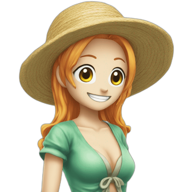 Nami from one piece emoji