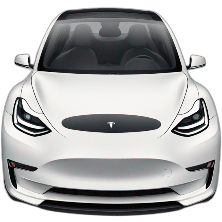 tesla model 3 emoji