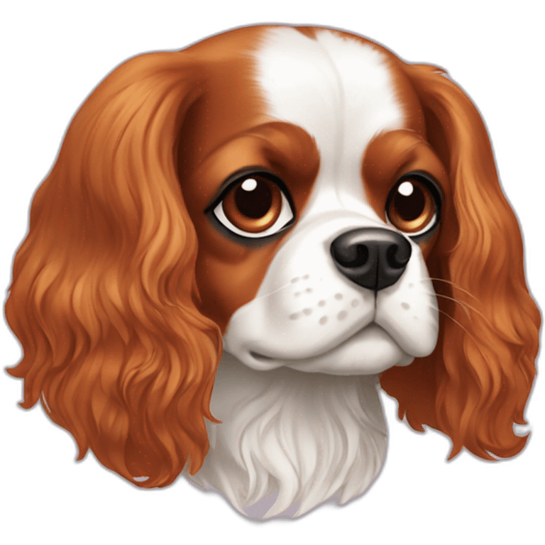 Cavalier king Charles emoji