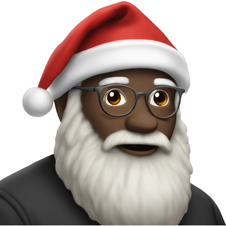 Darwin as Santa clause  emoji