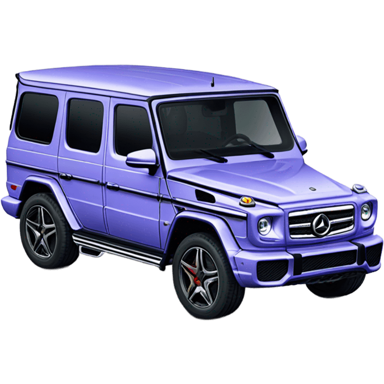 Periwinkle G Wagon AMG emoji