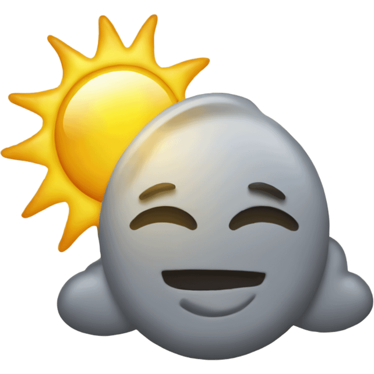 Good morning sun emoji