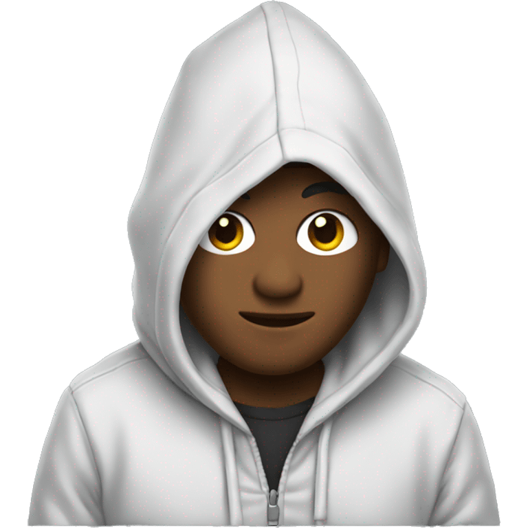 Dong with hoodie emoji