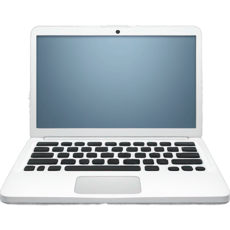 White laptop emoji