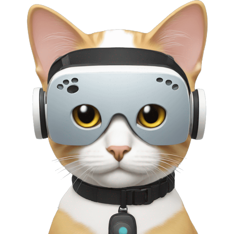 VR cat emoji